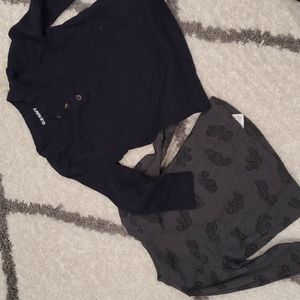 2 long sleeve shirts